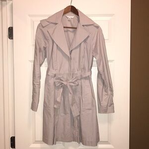 CAbi unlined trench coat Size Small - gray